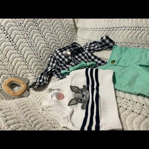 4 piece baby boy set